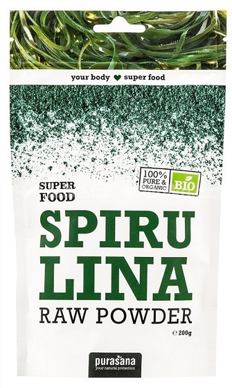 PURASANA SPIRULINA RAW POWDER 200g