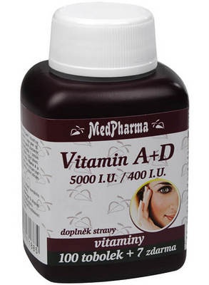 MedPharma Vitamin A+D 107 tobolek