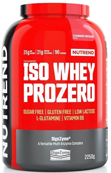 Nutrend Iso Whey Prozero 2250g