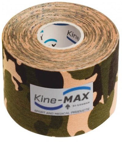 Kine-MAX Tape Super-Pro Cotton Kinesiologický tejp - Camo