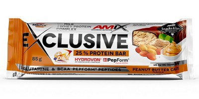 Amix Nutrition Amix Exclusive Protein Bar 85g - double dutch chocolate PROŠLÉ DMT 6.2024