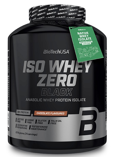 Biotech USA BioTechUSA Iso Whey Zero BLACK 2270 g - jahoda