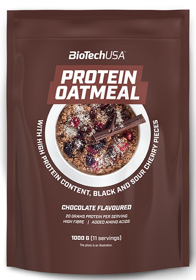 Biotech USA BiotechUSA Protein Oatmeal 1000 g - Čokoláda/višeň