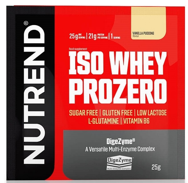 Nutrend Iso Whey Prozero 25g - slaný karamel