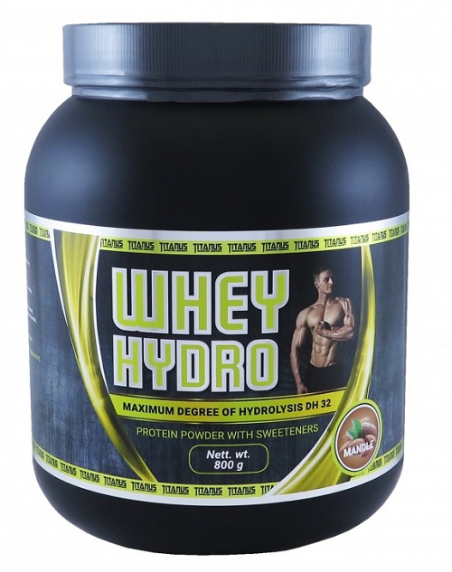 Titánus Whey Hydro DH32 800 g - mandle