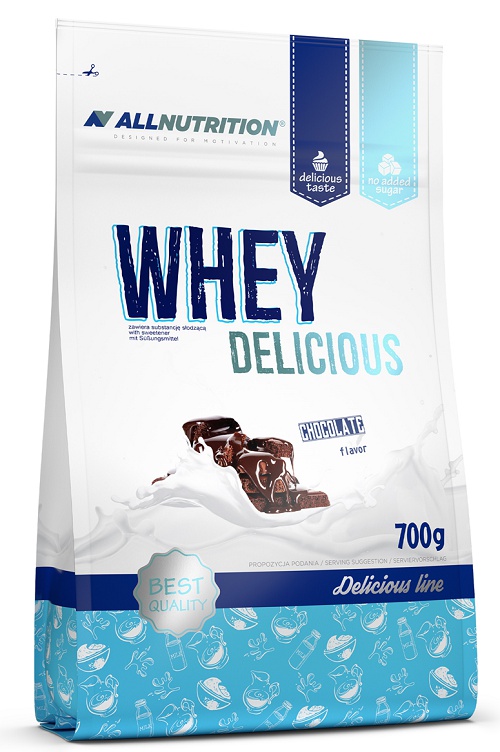 All Nutrition AllNutrition Whey Delicious Protein 700 g - čokoláda