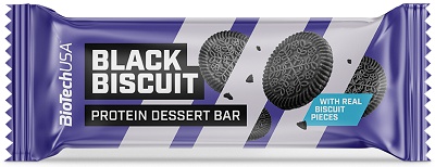 BiotechUSA Protein Dessert Bar 50 g - Black Biscuit