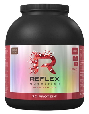 Reflex Nutrition Reflex 3D Protein 1800 g - čokoláda + Magnesium Bisglycinate 90 kapslí ZDARMA