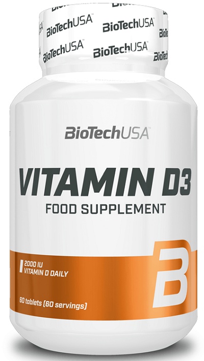 Biotech USA BiotechUSA Vitamin D3 60 tablet