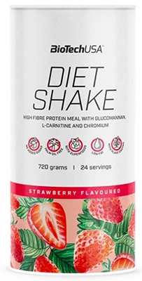 BioTechUSA Diet Shake 720 g - jahoda