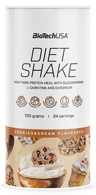 BioTechUSA Diet Shake 720 g - cookies & cream