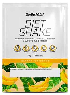 BioTechUSA Diet Shake 30 g - banán