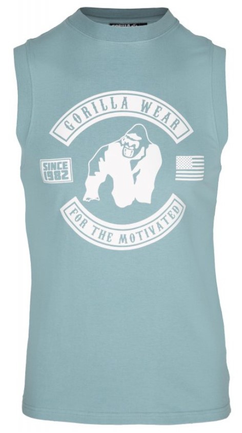 Gorilla Wear Pánské tílko Tulsa Blue - 3XL