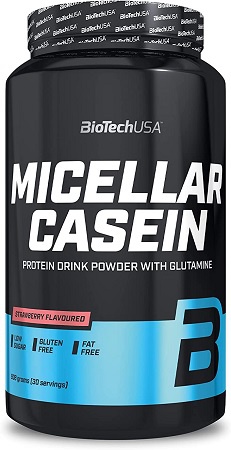 Biotech USA BiotechUSA Micellar Casein (Micelární kasein) 908 g - jahoda