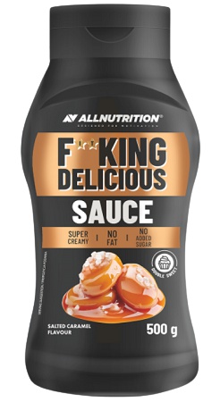 All Nutrition AllNutrition F**king Delicious Sauce 500 g - slaný karamel