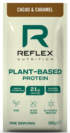 Reflex Plant Based Protein 30 g - kakao/karamel 