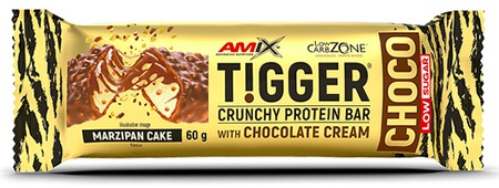 Amix Nutrition Amix Tigger Zero bar 60 g - Marcipánový dort