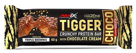 Amix Nutrition Amix Tigger Zero bar 60 g - Tripple Brownie