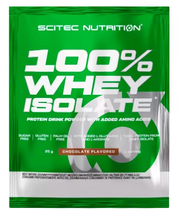 Scitec Nutrition Scitec 100% Whey Isolate 25 g - jahoda/bílá čokoláda
