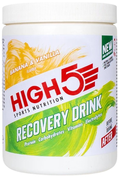 High5 Recovery drink 450 g - banán/vanilka