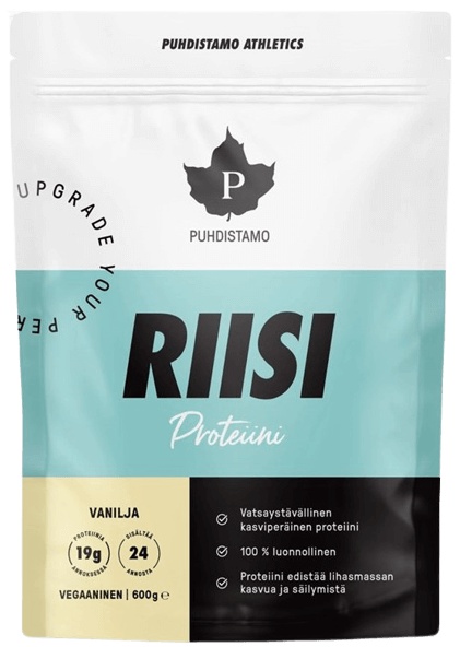 Puhdistamo Rice Protein 600 g - vanilka