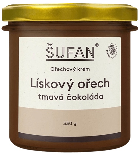 Šufan Lískový ořech s tmavou čokoládou 330 g