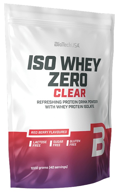 Biotech USA BiotechUSA Iso Whey Zero Clear 1000 g - Red Berry