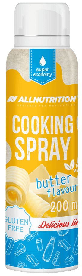 All Nutrition AllNutrition Cooking Spray - Olej s máslovou příchutí 200 ml