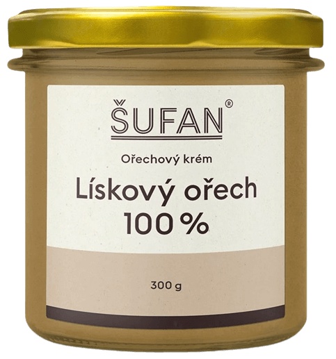 Šufan lískoořechové máslo 300 g