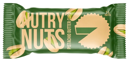 Nutry Nuts Cups 42g - White Chocolate Pistachio