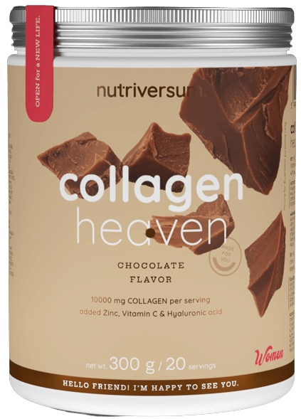 Nutriversum Collagen Heaven (Kolagen) 300 g - čokoláda