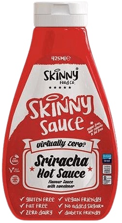 The Skinny Food Co. The Skinny Food Co Skinny Sauce 425 ml - Sriracha