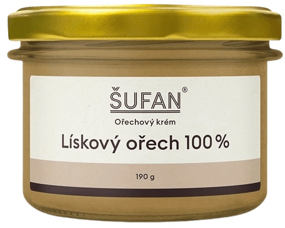 Šufan lískoořechové máslo 190 g