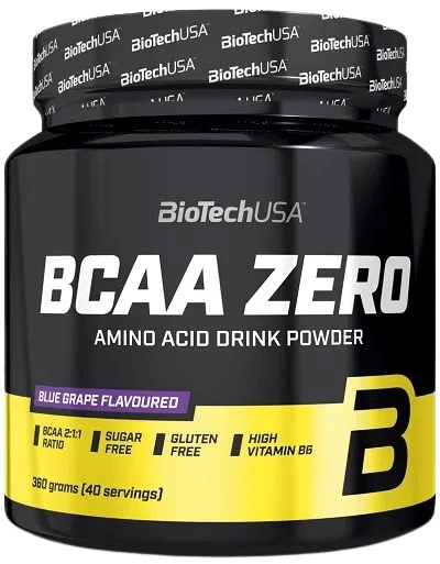 BioTechUSA BCAA ZERO 360 g - ledový čaj broskev