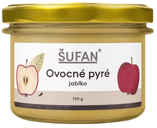 Šufan Pyré jablko 190 g