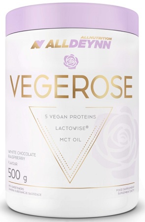 All Nutrition AllNutrition Alldeynn Vegerose 500 g - bílá čokoláda/malina