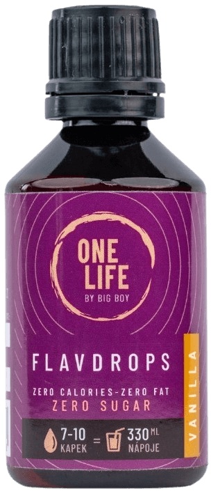 Big Boy ONE LIFE Flavour Drops 50 ml - vanilka
