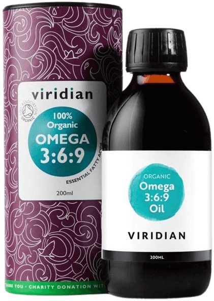 Viridian Nutrition Viridian Omega 3:6:9 Oil 200ml Organic
