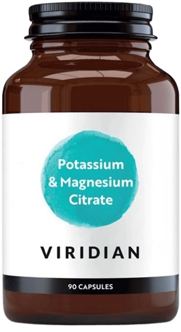 Viridian Nutrition Viridian Potassium Magnesium Citrate 90 kapslí