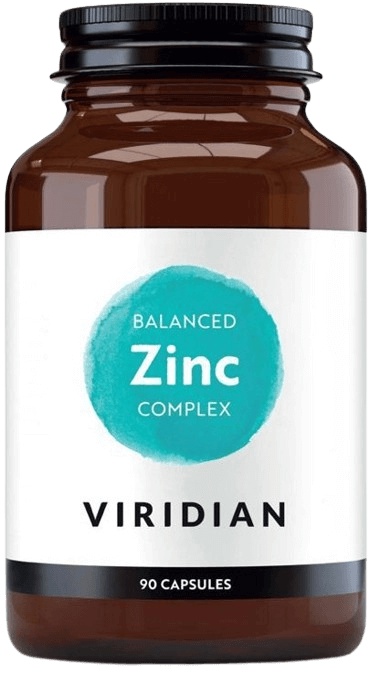 Viridian Nutrition Viridian Balanced Zinc Complex 90 kapslí