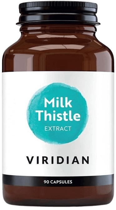 Viridian Nutrition VIRIDIAN Milk Thistle - Ostropestřec Mariánský 90 kapslí