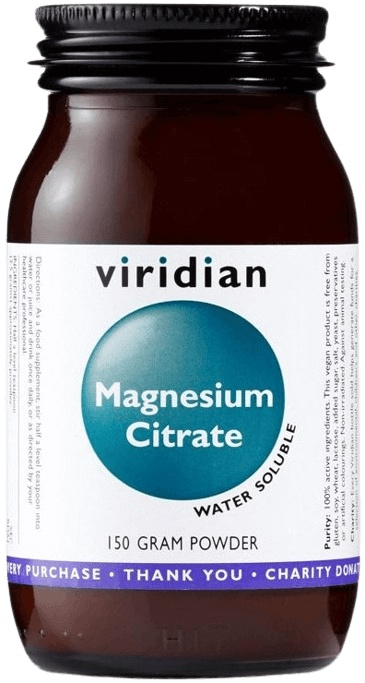 Viridian Nutrition Viridian Magnesium Citrate Powder 150g