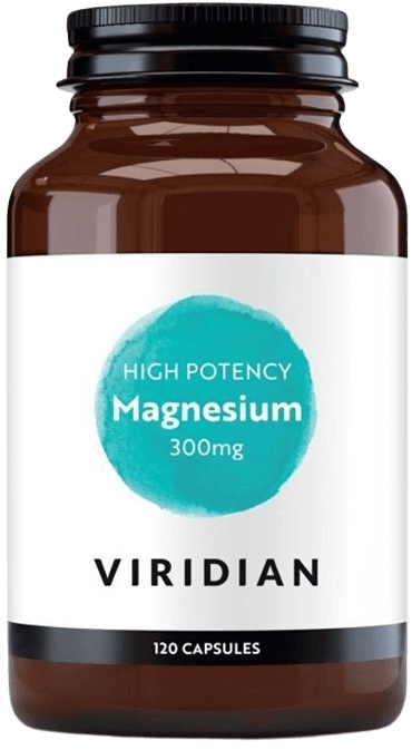 Viridian Nutrition Viridian High potency Magnesium 300mg 120 kapslí