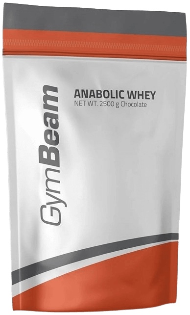 GymBeam Anabolic Whey 2500 g - vanilka VÝPRODEJ (POŠK.OBAL)