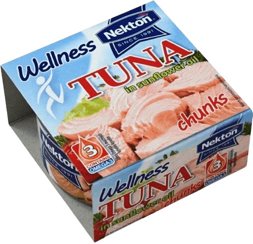 Nekton Tuňák kousky Wellness 185 g - ve vlastní šťávě