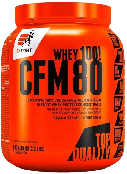 Extrifit CFM Instant Whey 80 1000 g - kokosové mléko