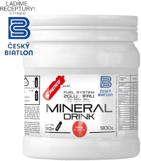 Penco MINERAL DRINK 900 g - pomeranč