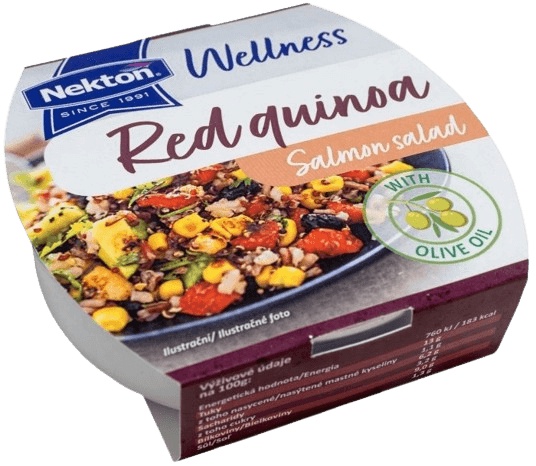 Nekton Lososový salát WELLNESS 160 g - Red quinoa