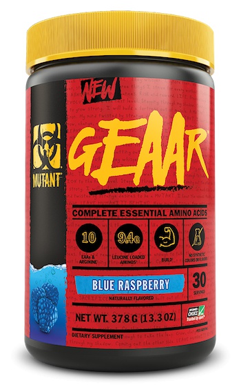 Mutant gEAAr 400 g - Blue Raspberry VÝPRODEJ (POŠK.OBAL)