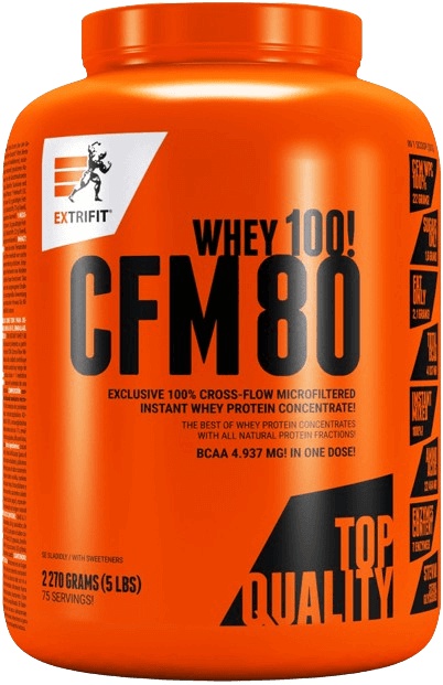 Extrifit CFM Instant Whey 80 2270 g - ledová káva